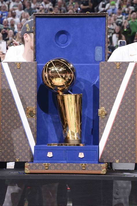 Louis Vuitton Unveils NBA Finals Trophy Case